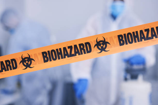 Professional Infectious Disease Decontamination technician working in Lansdowne, VA